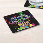 In de jaren 80 kartonnen onderzetters (Schuin)