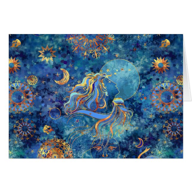 In de Kaart Moonlight 5 x 7 (Voorkant Horizontaal)