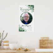 In de Kaart van de Funeral van de Foto van het Geh Poster (Keuken)