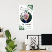 In de Kaart van de Funeral van de Foto van het Geh Poster (Thuiskantoor)