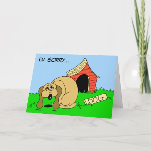 In de Kaart van het hondenhok (Voorkant)