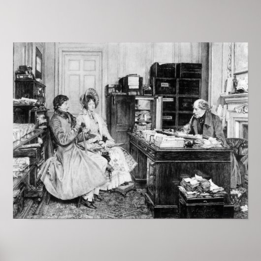 In de Kantoor van de solicitor Poster (Voorkant)