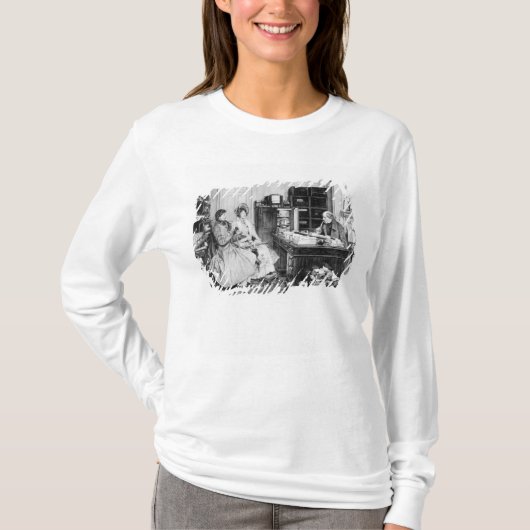 In de Kantoor van de solicitor T-shirt (Voorkant)