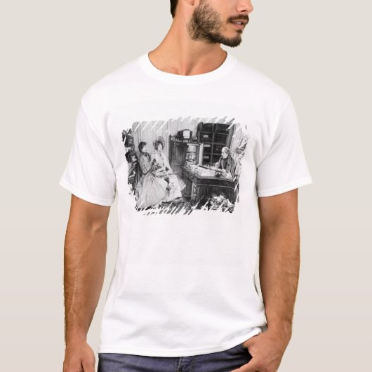 In de Kantoor van de solicitor T-shirt (Voorkant)