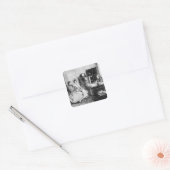 In de Kantoor van de solicitor Vierkante Sticker (Envelop)