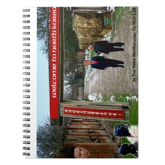 In de kap notitieboek (Voorkant)