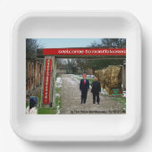 In de kap papieren bordje (Voorkant)