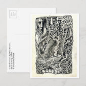 In de kelder briefkaart (Voorkant / Achterkant)