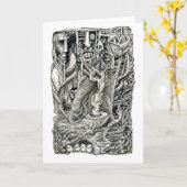 In de kelder kaart (Gele Bloem)