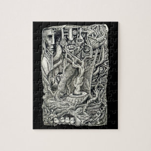 In de kelder legpuzzel