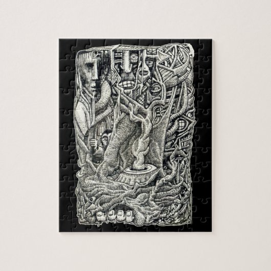 In de kelder legpuzzel (Verticaal)