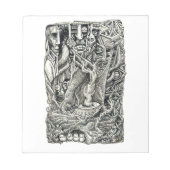 In de kelder notitieblok (Voorkant)