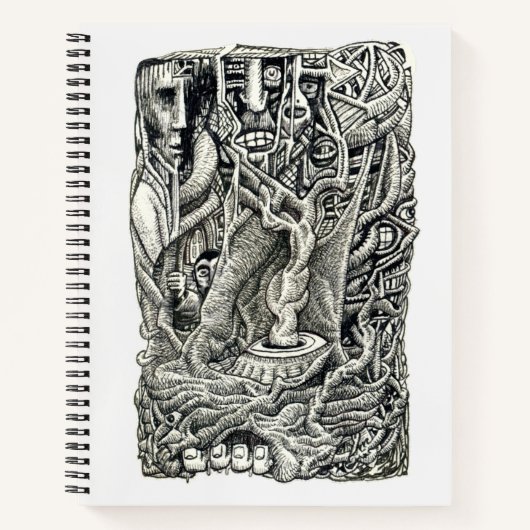 In de kelder notitieboek (Voorkant)