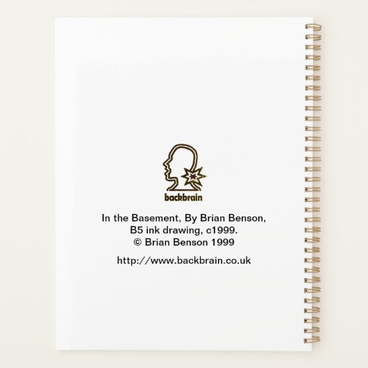 In de kelder planner (Achterkant)