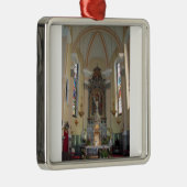 in de kerk van Brezje, Slovenië Metalen Ornament (Rechts)