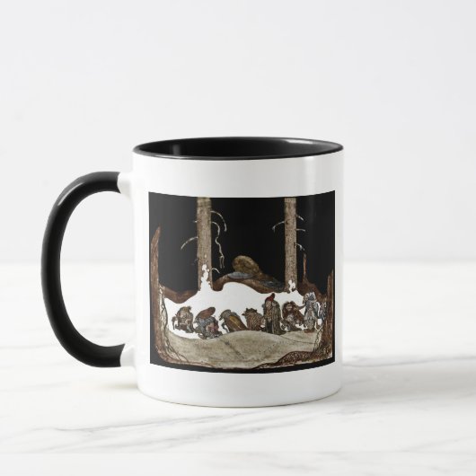 In de kerstavond - mok (Links)