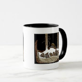 In de kerstavond - mok (Voorkant rechts)