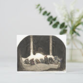 In de kerstavond van John Bauer 1913 Briefkaart (Staand voorkant)