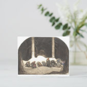 In de kerstnacht John Bauer Briefkaart (Staand voorkant)