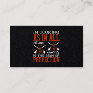 In de keuken is eenvoud het teken van perfectie visitekaartje