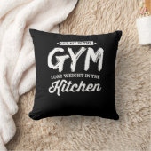 In de keuken passen in het zuurstofgewicht. kussen (Deken)