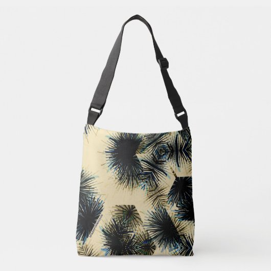 In de kleur Beige Crossbody Tas (Voorkant)