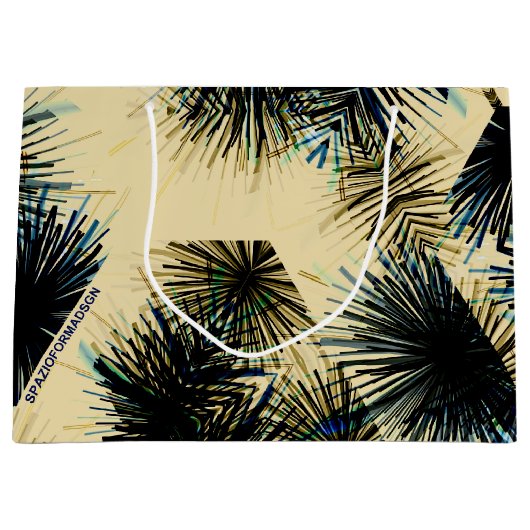 In de kleur Beige Groot Cadeauzakje (Voorkant)