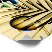 In de kleur Beige Poster (Hoek)