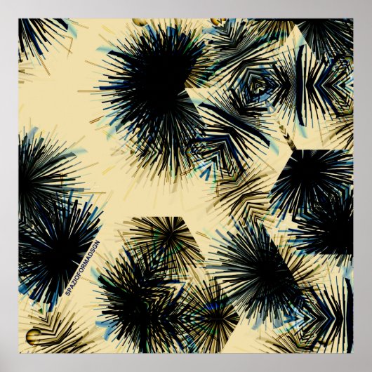 In de kleur Beige Poster (Voorkant)