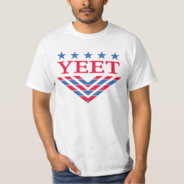 In de kleuren van de Amerikaanse vlag T-shirt