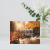 IN DE KLEUREN VAN DE HERFST BRIEFKAART (Staand voorkant)