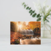 IN DE KLEUREN VAN DE HERFST BRIEFKAART (Staand voorkant)