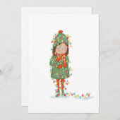 in de knoop feestdagenkaart (Voorkant / Achterkant)