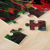 In de Koi-vijver... Legpuzzel (Zijkant)