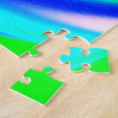 In de kosmoskunst legpuzzel (Zijkant)