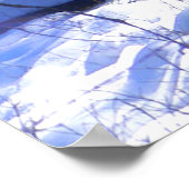 In de koude winter.... poster (Hoek)