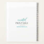 In de kunstkamer ga ik, cadeau voor de kunstenaar planner (Achterkant)