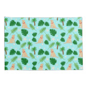 In de Kussenslopen van de Ocean Blue Tropical Pups (Achterkant-Rechts)