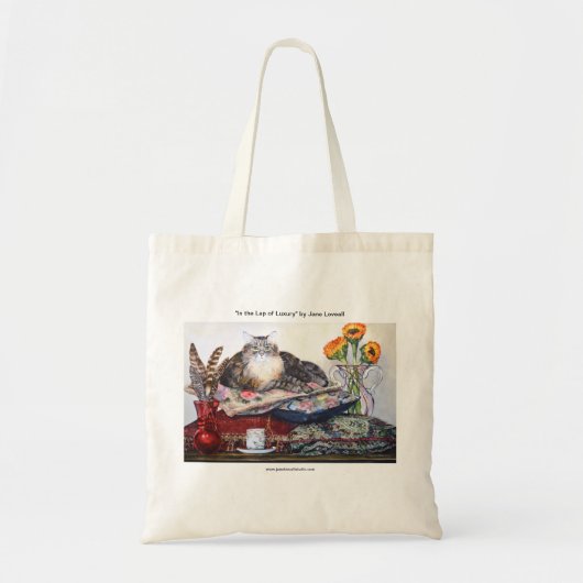 In de Lap van Luxury Canvas tas (Voorkant)