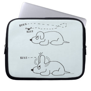 In de leeftijd van een hond laptop sleeve