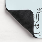 In de leeftijd van een hond muismat (Hoek)