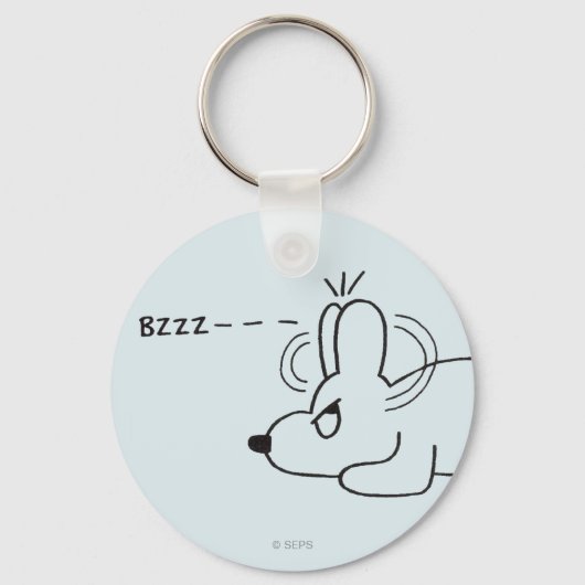 In de leeftijd van een hond sleutelhanger (Voorkant)