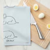 In de leeftijd van een hond theedoek (Quarter Fold)