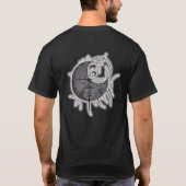 In de leegte - Belabberd T-shirt (Achterkant)