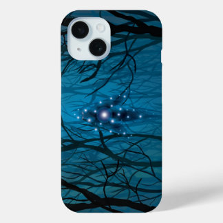 In de leegte kijken iPhone 15 case