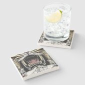 In de Leeuw's Mouth onderzetter (Zijkant)