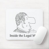 In de legale mousepad muismat (Met muis)