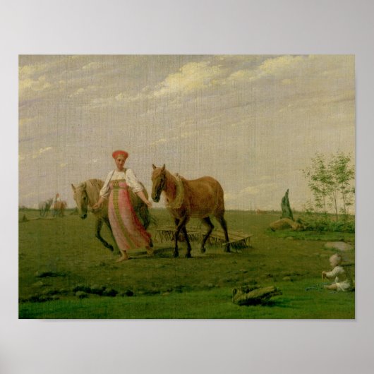 In de lente, 1820 poster (Voorkant)