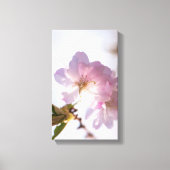 In de lente bloeiende boom canvas afdruk (Voorkant)