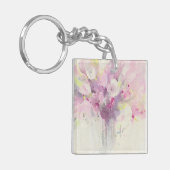 in de lente | Soft Pink Bouquet Sleutelhanger (Voorkant Links)